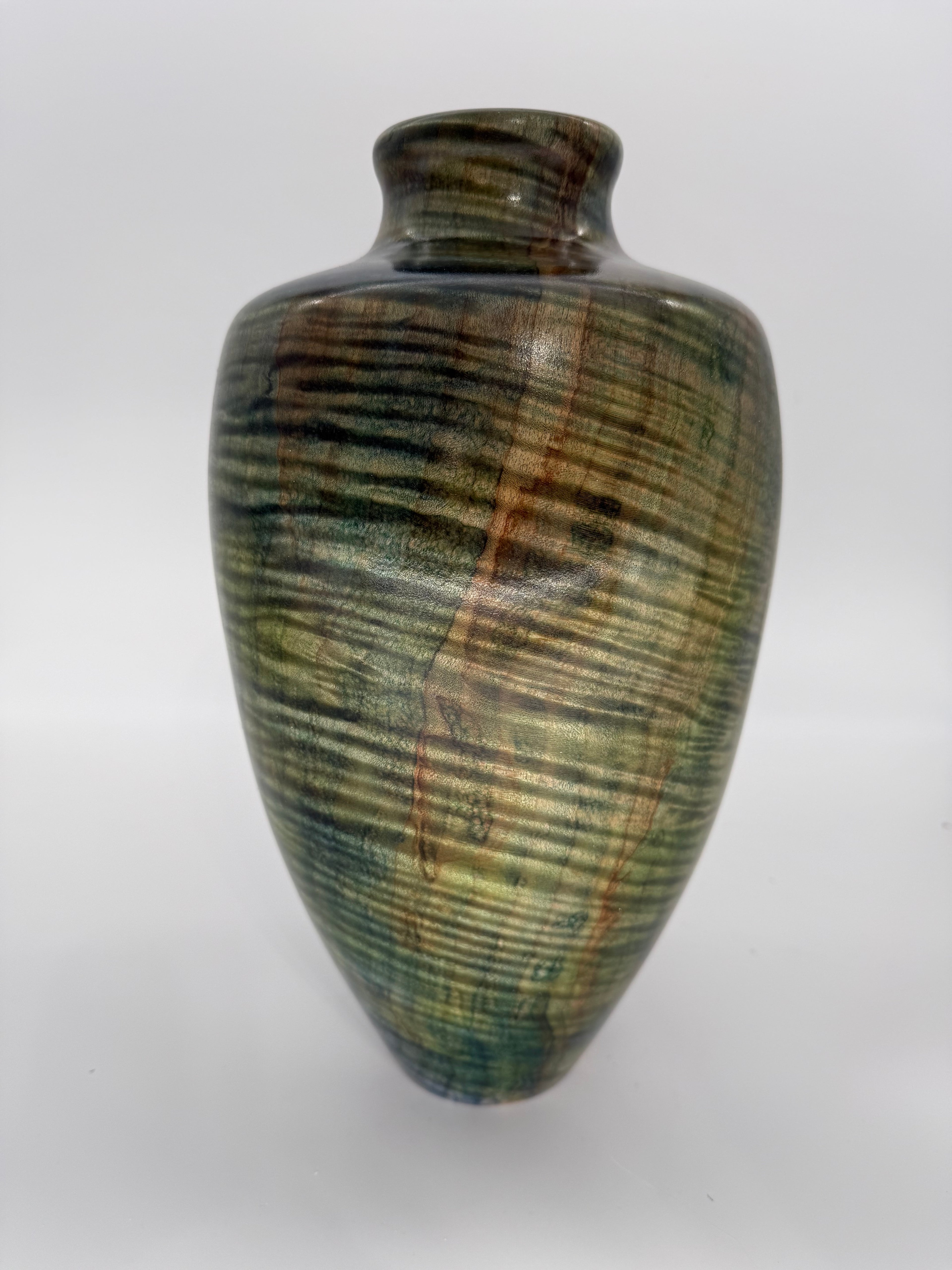 Green Maple Vase