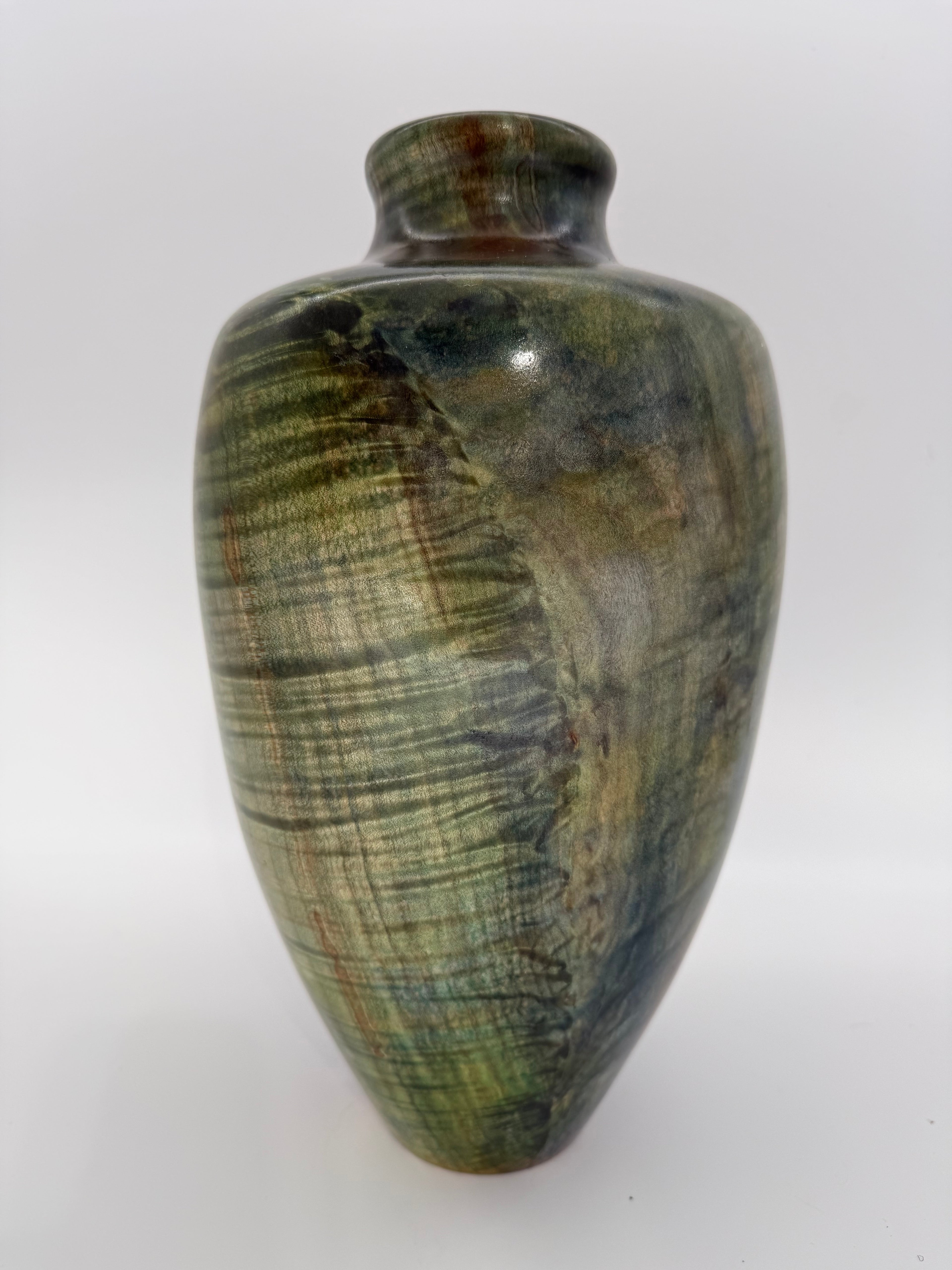 Green Maple Vase