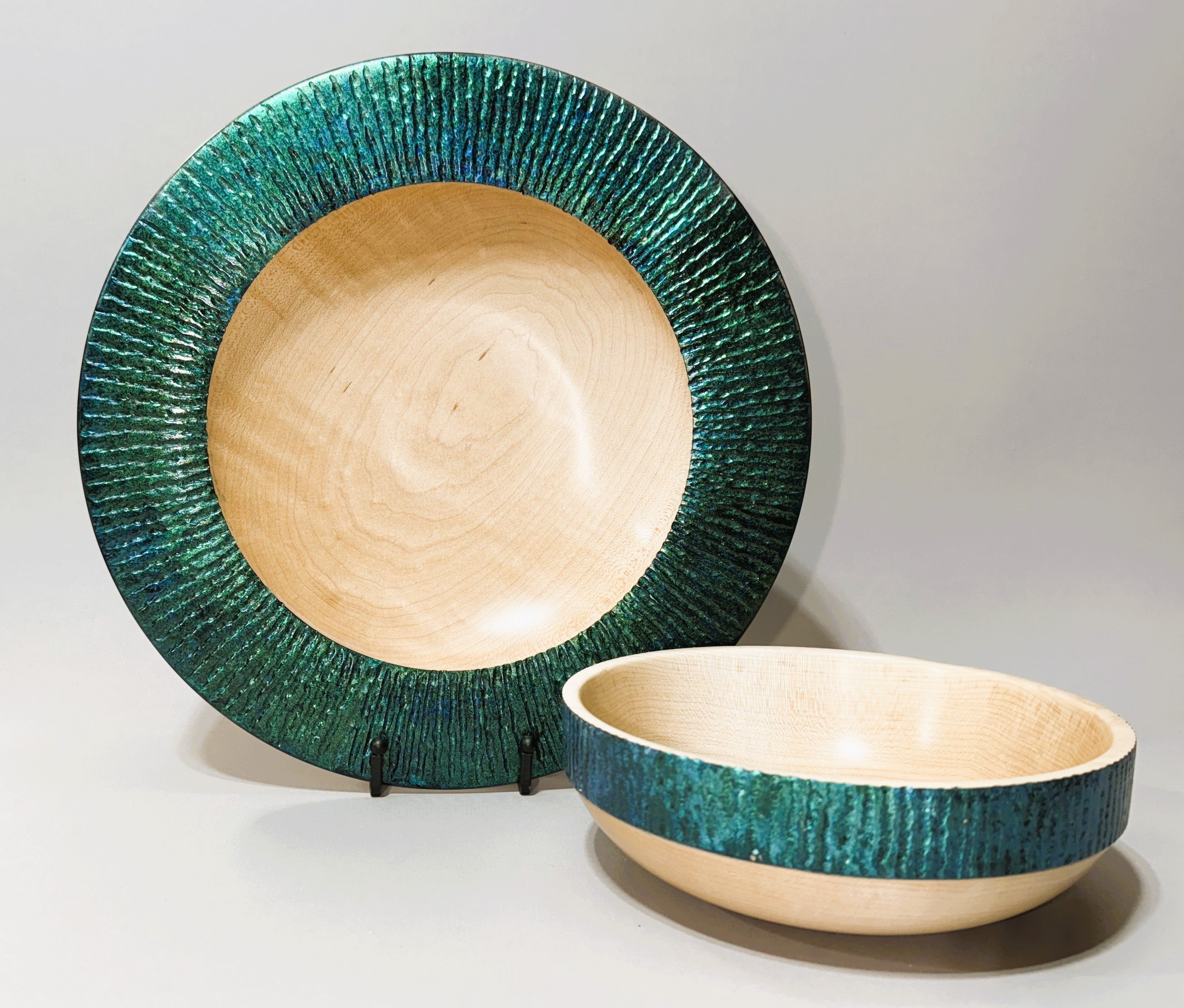 Beautiful Platter and Bowl Set