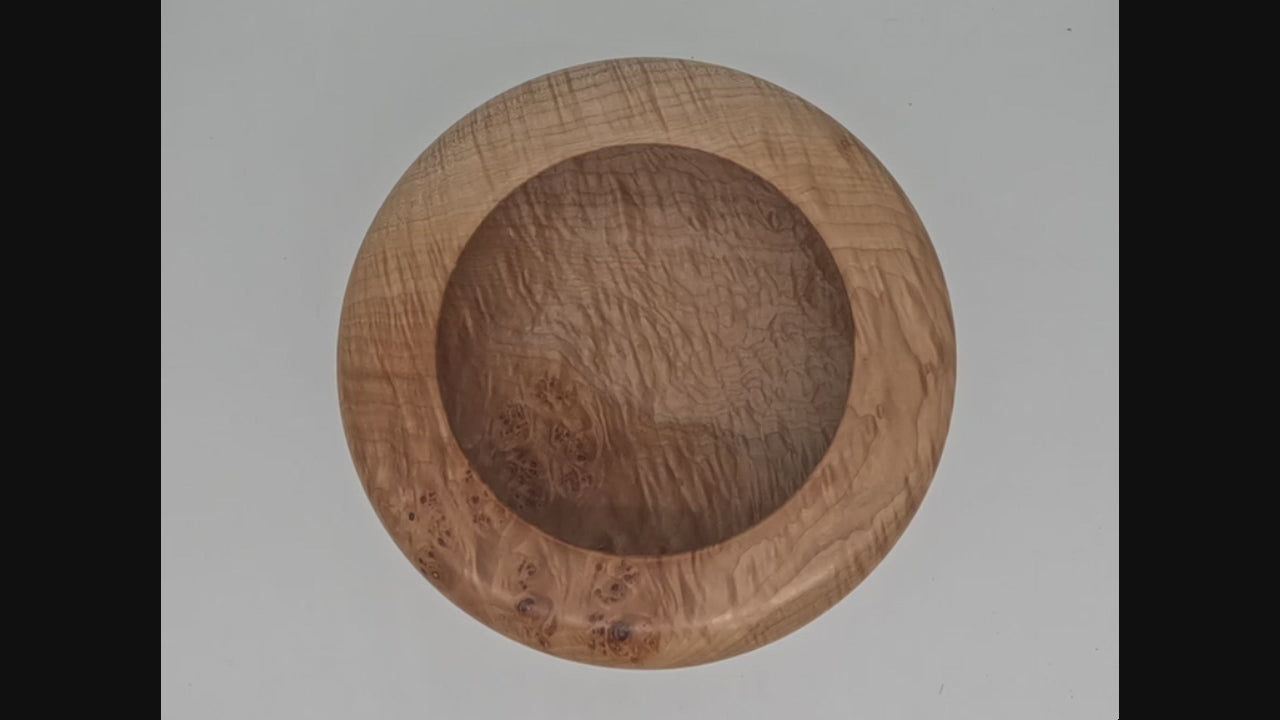 Maple Pedestal Bowl