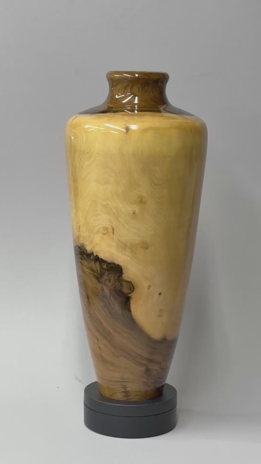 Two English Walnut Vessels